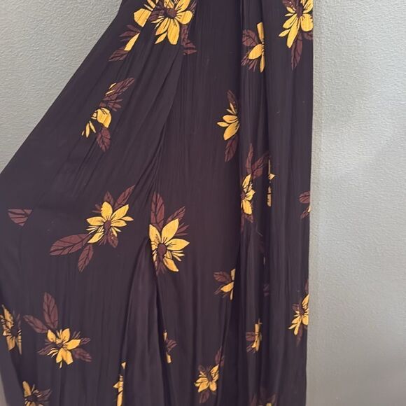 Free People Sunflower Maxi Dress Sz M - Picture 6 of 13